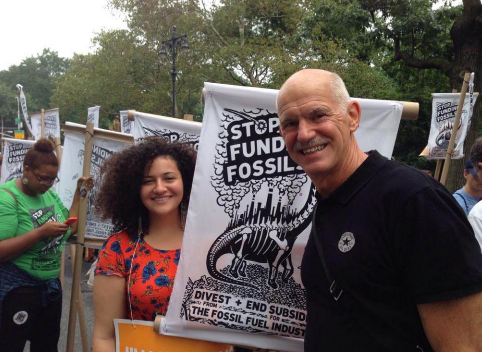 Και ο Γ.Παπανδρέου στην πορεία για το κλίμα